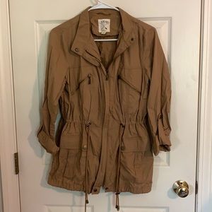 PacSun Tan Army Coat